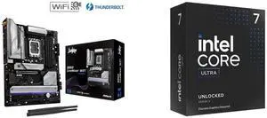 ASRock B860 LiveMixer WiFi LGA 1851 Intel B860 SATA 6Gb/s DDR5 Intel Core Ultra ATX  Motherboard Intel Core Ultra 7 265KF, Arrow Lake 20-Core (8P+12E),  LGA 1851, 125W Desktop Processor - BX80768265KF