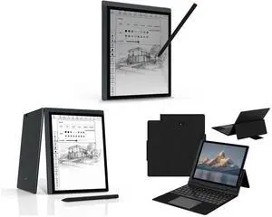 Bigme 10.3" Color E-Paper Read-Write Tablet with 6GB RAM and 128GB Storage, Ultra-Thin 5.5mm  Design for Business Meetings, Featuring High-Resolution Touchscreen and Advanced Speech Recognition Bigme 10.3" EColor E-Paper Tablet with Stylus,