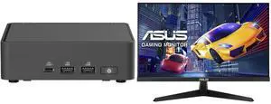 Mini-PC Monitor Combo -  ASUS RNUC15CRKU50000U Bundle with  ASUS 90LM06A3-B02AB0