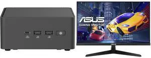 Mini-PC Monitor Combo -  ASUS RNUC15CRHU50000U Bundle with  ASUS 90LM06A3-B02AB0