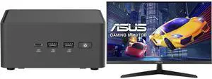 Mini-PC Monitor Combo -  ASUS RNUC15CRHU50000U Bundle with  ASUS VY279HGR