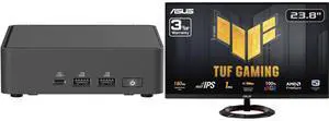 Mini-PC Monitor Combo -  ASUS RNUC15CRKC70000U Bundle with  ASUS VG249Q3R