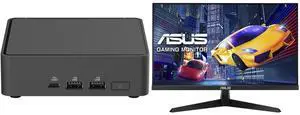 Mini-PC Monitor Combo -  ASUS RNUC15CRKU70000U Bundle with  ASUS 90LM06A3-B02AB0