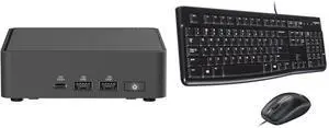 Mini-PC Keyboard Combo -  ASUS RNUC15CRKC50000U Bundle with  Logitech 920-002565