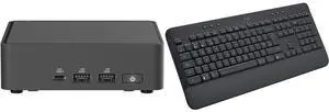 Mini-PC Keyboard Combo -  ASUS RNUC15CRKU50000U Bundle with  Logitech 920-010908