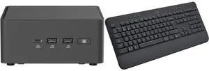 Mini-PC Keyboard Combo -  ASUS RNUC15CRHU50000U Bundle with  Logitech 920-010908