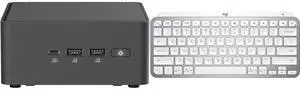 Mini-PC Keyboard Combo -  ASUS RNUC15CRHU50000U Bundle with  Logitech 920-010473