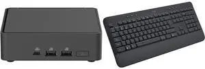 Mini-PC Keyboard Combo -  ASUS RNUC15CRKU70000U Bundle with  Logitech 920-010908