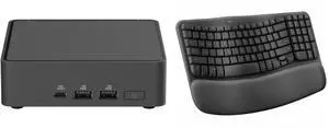 Mini-PC Keyboard Combo -  ASUS RNUC15CRKU70000U Bundle with  Logitech 920-011898