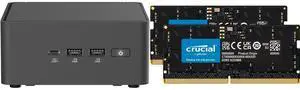 Mini-PC Memory Combo -  ASUS RNUC15CRHU70000U Bundle with  Crucial CT2K16G56C46S5