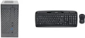 Barebone Systems Keyboard Combo -  ASRock DESKMINI 310W Bundle with  Logitech MK320