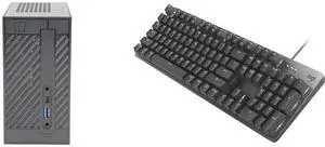 Barebone Systems Keyboard Combo -  ASRock DESKMINI 310W Bundle with  Logitech 920-009859
