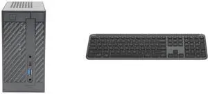 Barebone Systems Keyboard Combo -  ASRock DESKMINI 310W Bundle with  Logitech 920-012424
