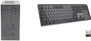 Barebone Systems Keyboard Combo -  ASRock DESKMINI 310W Bundle with  Logitech 920-010549