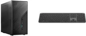 Barebone Systems Keyboard Combo -  ASRock DESKMINI X300W Bundle with  Logitech 920-012424