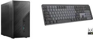 Barebone Systems Keyboard Combo -  ASRock DESKMINI X300W Bundle with  Logitech 920-010547