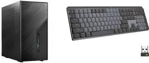 Barebone Systems Keyboard Combo -  ASRock DESKMINI X300W Bundle with  Logitech 920-010549