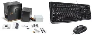 Mini-PC Keyboard Combo -  ASRock DESKMEET X600W Bundle with  Logitech 920-002565