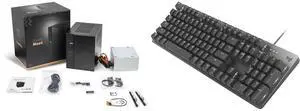 Mini-PC Keyboard Combo - ASRock DESKMEET X600W Bundle with Logitech 920-009860 Mini-PC Keyboard Combo - ASRock DESKMEET X600W Bundle with Logitech 920-009860