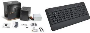 Mini-PC Keyboard Combo -  ASRock DESKMEET X600W Bundle with  Logitech 920-010908