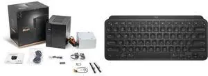 Mini-PC Keyboard Combo -  ASRock DESKMEET X600W Bundle with  Logitech 920-010475