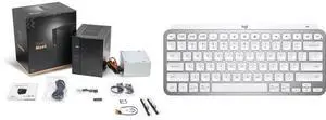 Mini-PC Keyboard Combo -  ASRock DESKMEET X600W Bundle with  Logitech 920-010473