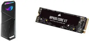 Hard Drive / SSD Enclosures SSD Combo - ASUS ESD-S1C/BLK/G/AS// Bundle with Corsair CSSD-F1000GBMP600CXTR2 Hard Drive / SSD Enclosures SSD Combo - ASUS ESD-S1C/BLK/G/AS// Bundle with Corsair CSSD-F1000GBMP600CXTR2