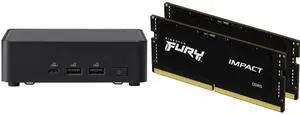 Mini-PC Memory Combo -  ASUS RNUC14RVKI30000UI Bundle with  Kingston Technology Corp. KF556S40IBK2-64