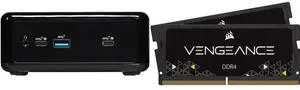 ASRock Industrial NUC BOX-1165G7 Fanned BOX Barebone (Include Intel 11th CPU i7 ) CORSAIR Vengeance 16GB (2 x 8GB) 260-Pin DDR4 SO-DIMM DDR4 3200 (PC4 25600) Laptop Memory Model CMSX16GX4M2A3200C22