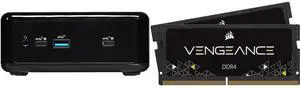 ASRock Industrial NUC BOX-1165G7 Fanned BOX Barebone (Include Intel 11th CPU i7 ) CORSAIR Vengeance 32GB (2 x 16GB) 260-Pin DDR4 SO-DIMM DDR4 3200 (PC4 25600) Laptop Memory Model CMSX32GX4M2A3200C22