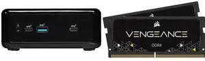 ASRock Industrial NUC BOX-J6412 Black Mini / Booksize Barebone System CORSAIR Vengeance 16GB (2 x 8GB) 260-Pin DDR4 SO-DIMM DDR4 3200 (PC4 25600) Laptop Memory Model CMSX16GX4M2A3200C22