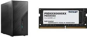 ASRock DESKMINI X300W AMD X300 mini PC Barebone AMD AM4 Socket W/O CPU HDMI,DisplayPort, D-Sub Gigabit LAN Patriot Signature Line 16GB 260-Pin DDR4 SO-DIMM DDR4 3200 (PC4 25600) Laptop Memory Model PSD416G320081S ASRock DESKMINI X300W AMD X300 mini PC Barebone AMD AM4 Socket W/O CPU HDMI,DisplayPort, D-Sub Gigabit LAN Patriot Signature Line 16GB 260-Pin DDR4 SO-DIMM DDR4 3200 (PC4 25600) Laptop Memory Model PSD416G320081S