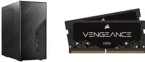 ASRock DESKMINI X300W AMD X300 mini PC Barebone AMD AM4 Socket W/O CPU HDMI,DisplayPort, D-Sub Gigabit LAN CORSAIR Vengeance 16GB (2 x 8GB) 260-Pin DDR4 SO-DIMM DDR4 3200 (PC4 25600) Laptop Memory Model CMSX16GX4M2A3200C22 ASRock DESKMINI X300W AMD X300 mini PC Barebone AMD AM4 Socket W/O CPU HDMI,DisplayPort, D-Sub Gigabit LAN CORSAIR Vengeance 16GB (2 x 8GB) 260-Pin DDR4 SO-DIMM DDR4 3200 (PC4 25600) Laptop Memory Model CMSX16GX4M2A3200C22