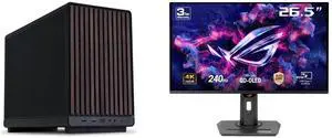 LIAN LI A3- mATX-WD Black Wood front panel SPCC M-ATX / ITX Computer Case ------ A3- mATX-WD Black ASUS ROG Strix 27" 4K QD-OLED Gaming Monitor (XG27UCDMG) - 240Hz, 0.03ms, OLED Anti-Flicker 2.0, Custom Heatsink, OLED Care Pro, Neo Proximi LIAN LI A3- mATX-WD Black Wood front panel SPCC M-ATX / ITX Computer Case ------ A3- mATX-WD Black ASUS ROG Strix 27" 4K QD-OLED Gaming Monitor (XG27UCDMG) - 240Hz, 0.03ms, OLED Anti-Flicker 2.0, Custom Heatsink, OLED Care Pro, Neo Proximi