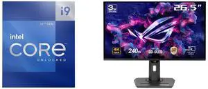 Intel Core i9-12900K - Core i9 12th Gen Alder Lake 16-Core (8P+8E) 3.2 GHz LGA 1700 125W Intel UHD Graphics 770 Desktop Processor - BX8071512900K ASUS ROG Strix 27" 4K QD-OLED Gaming Monitor (XG27UCDMG) - 240Hz, 0.03ms, OLED Anti-Flicker 2.