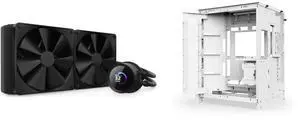 CPU Cooler Computer Case Combo - NZXT RL-KN280-B1 Bundle with NZXT CM-H92FW-01 CPU Cooler Computer Case Combo - NZXT RL-KN280-B1 Bundle with NZXT CM-H92FW-01