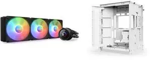 CPU Cooler Computer Case Combo - NZXT RL-KR360-B1 Bundle with NZXT CM-H92FW-01 CPU Cooler Computer Case Combo - NZXT RL-KR360-B1 Bundle with NZXT CM-H92FW-01