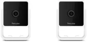 Petcube Cam, Interactive WiFi Pet and Home Security Camera, Pack of 2