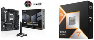 ASUS TUF GAMING B850M-E WIFI AM5 + AMD Ryzen 7 9800X3D 8-Core 5.2 GHz