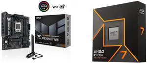Motherboard CPU Combo - ASUS TUF GAMING B850M-E WIFI Bundle with AMD 9700X