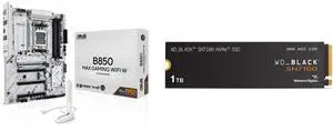 Motherboard SSD Combo -  ASUS B850 MAX GAMING WIFI W Bundle with  SanDisk WDS100T4X0E