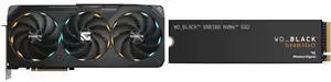 GPU SSD Combo -  GIGABYTE GV-N5090GAMING OC-32GD Bundle with  SanDisk WDS100T1X0M