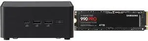 Mini-PC SSD Combo -  ASUS RNUC14RVHU70000UI Bundle with  SAMSUNG MZ-V9P4T0B/AM