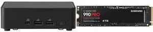 Mini-PC SSD Combo -  ASUS RNUC14RVKU50000UI Bundle with  SAMSUNG MZ-V9P4T0B/AM