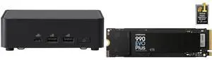 Mini-PC SSD Combo -  ASUS RNUC14RVKU70000UI Bundle with  SAMSUNG MZ-V9S4T0B/AM