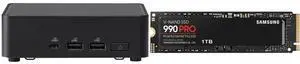 Mini-PC SSD Combo -  ASUS RNUC14RVKU50000UI Bundle with  SAMSUNG MZ-V9P1T0B/AM
