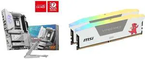 Motherboard Memory Combo - MSI MPG B850 EDGE TI WIFI Bundle with Corsair CMH32GX5M2N6000Z36-MSI Motherboard Memory Combo - MSI MPG B850 EDGE TI WIFI Bundle with Corsair CMH32GX5M2N6000Z36-MSI