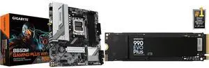 Motherboard SSD Combo - GIGABYTE B650M GAMING PLUS WIFI Bundle with SAMSUNG MZ-V9S2T0B/AM Motherboard SSD Combo - GIGABYTE B650M GAMING PLUS WIFI Bundle with SAMSUNG MZ-V9S2T0B/AM