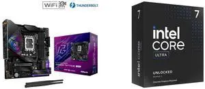 Motherboard CPU Combo -  ASRock Z890M Riptide WiFi Bundle with  Intel BX80768265KF