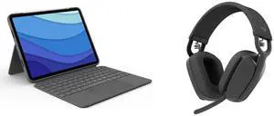 iPad Accessories - OEM Headsets and Accessories Combo -  Logitech 920-010095 Bundle with  Logitech 981-001256